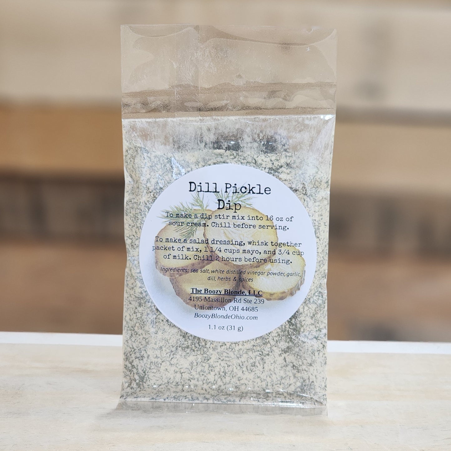 Dill Pickle Dip Mix