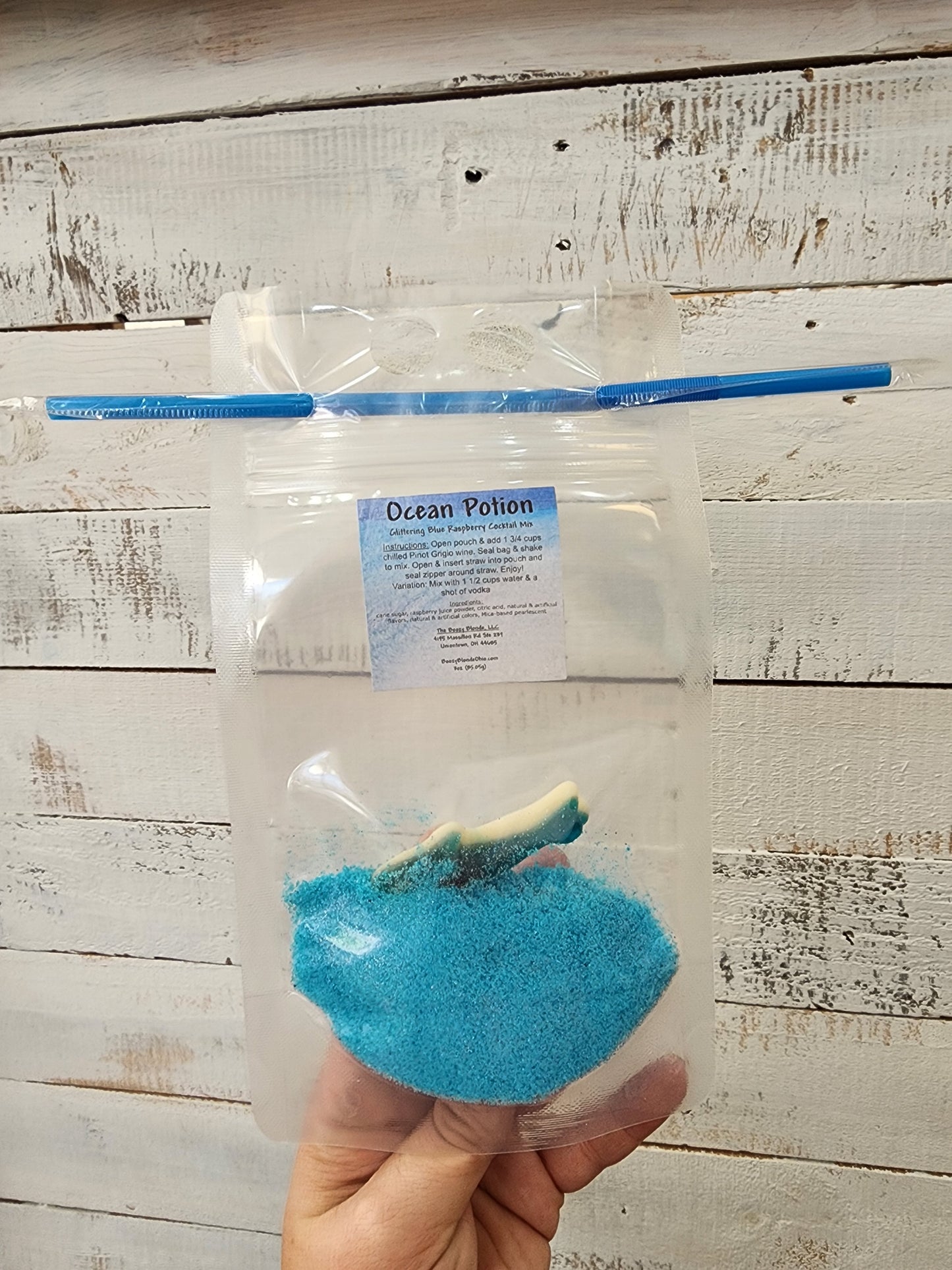 Glittering Adult Drink Pouch